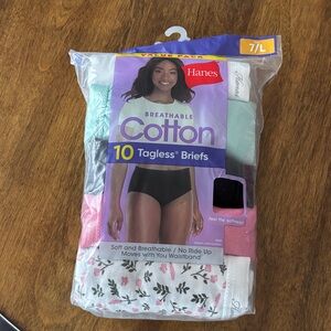 Hanes Tagless Cotton Briefs - Assorted Colors